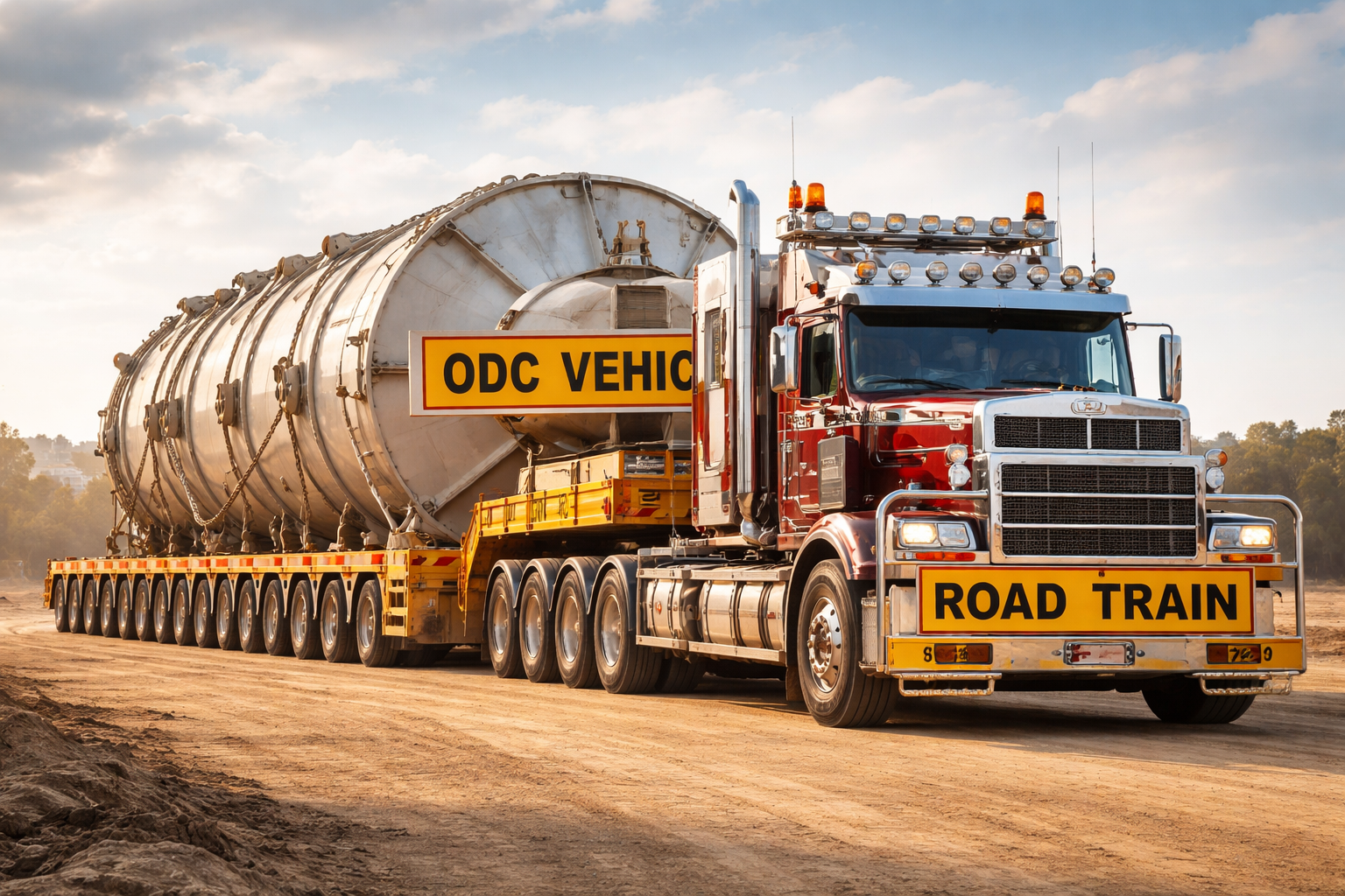 ODC Transportation (Over Dimensional Cargo)