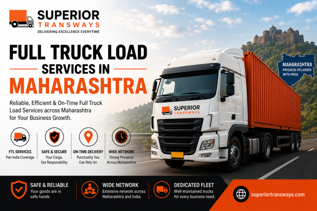 Full Truck Load Services in Maharashtra